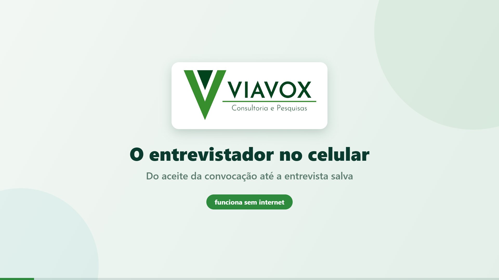 Capa do vídeo O entrevistador no celular