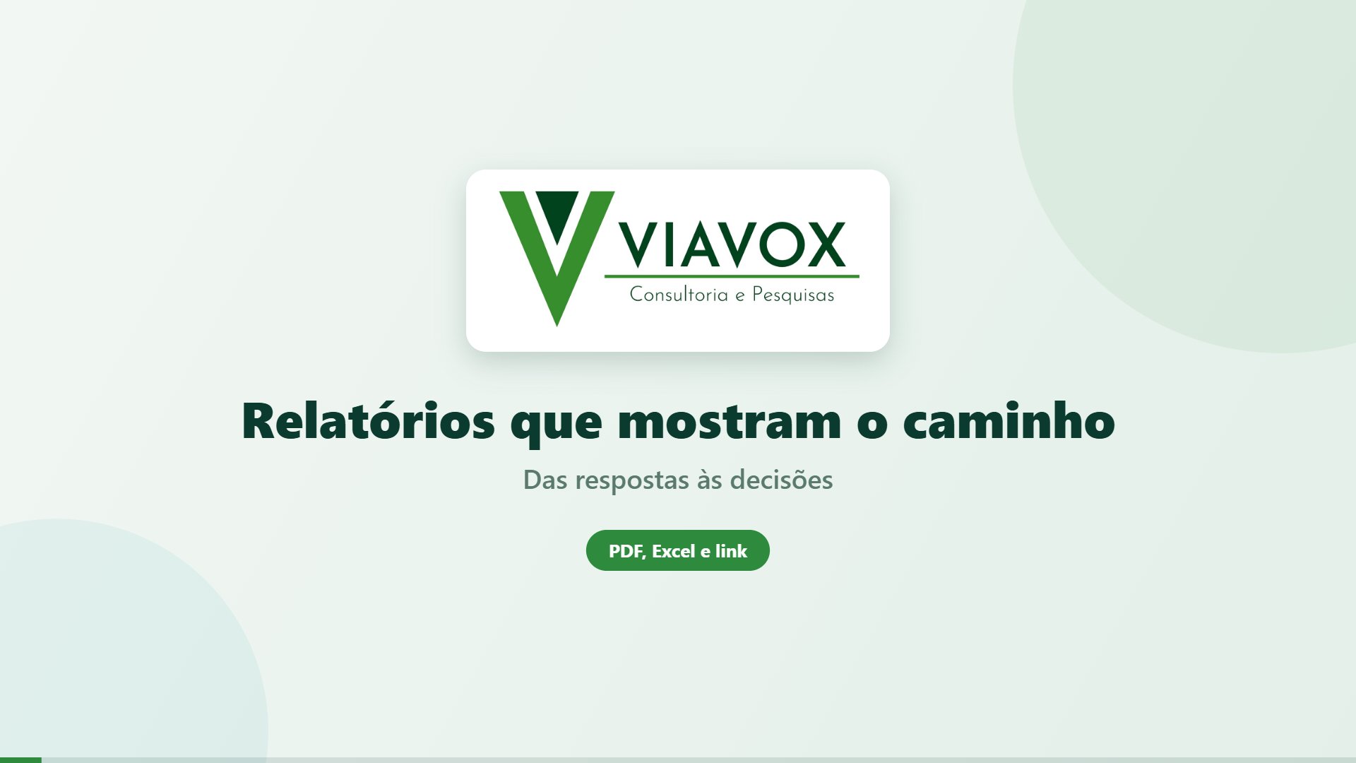 Capa do vídeo Relatórios que mostram o caminho